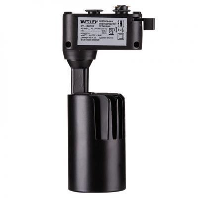 Трековый светодиодный светильник WOLTA WTL-15W/01B 15Вт 4000К IP40 Чёрный