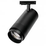 Трековый светодиодный светильник WOLTA WTL-35W/02B 35Вт 4000К IP20 Чёрный