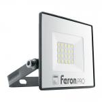 Светодиодный прожектор Feron PRO LL-1000 20Вт 6400К IP65 Черный
